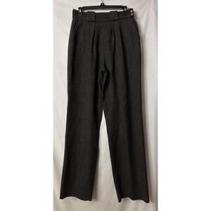 NWOT Vintage Willis & Geiger‎ Womens Pleated Wool Pants Slacks Trousers USA 12